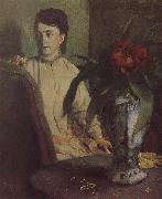 Edgar Degas, The woman beside th vase